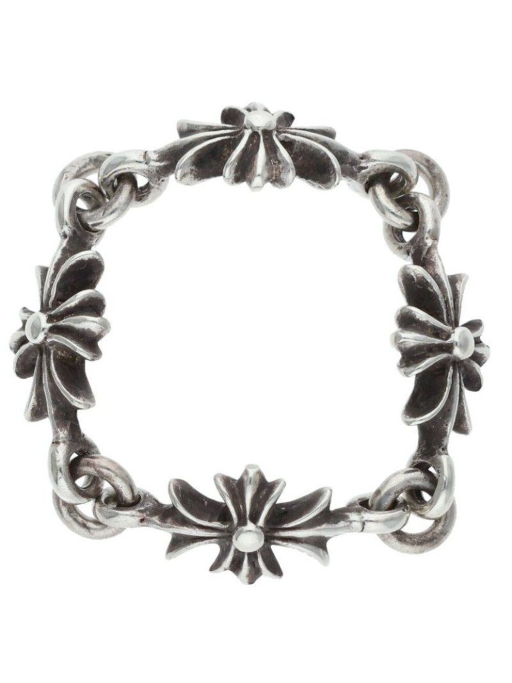 Chrome Hearts Ring Tiny CH Plus Silver